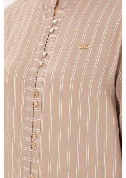 Kadın Kum Gömlek Tunik 50290024-VR085