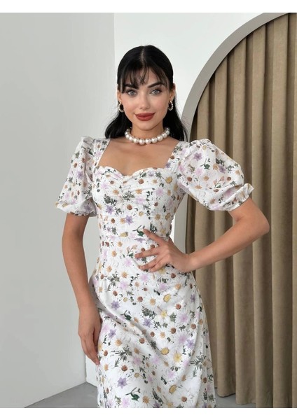 Juna Midi Boy Elbise