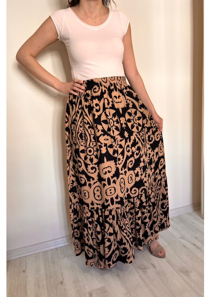 Tesettür Etek - Viskon Etek - Uzun Etek fiyatları