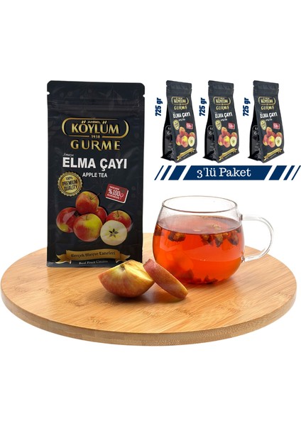 Elma Çayı 725 gr Meyve Taneli (3'lü Paket) fiyatları
