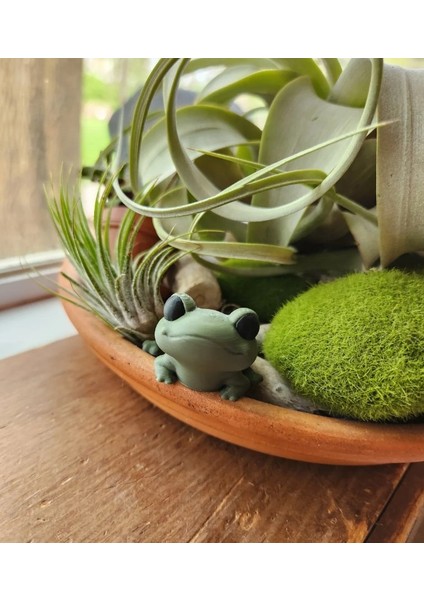 Fidget Frog – Yeşil 3D Baskı Eklemli Kurbağa Figür, Flexi Hareketli Fidget Oyuncak, Masaüstü Dekor ve Koleksiyonluk, Çocuklar Için Eğlenceli 3D Printed Animal modelleri