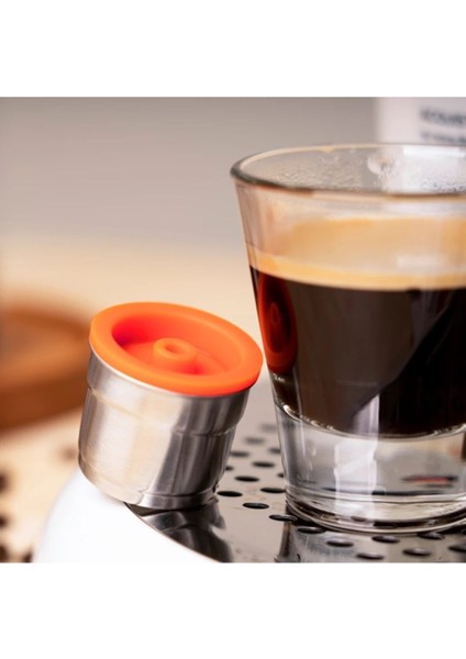 Paslanmaz Çelik Doldurulabilir Kahve Kapsülü, Şık ve Kullanışlı Kahve Aksesuarı