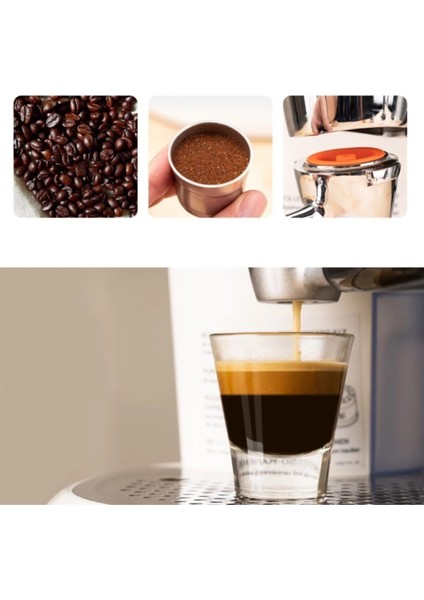 Paslanmaz Çelik Doldurulabilir Kahve Kapsülü, Şık ve Kullanışlı Kahve Aksesuarı indirimleri