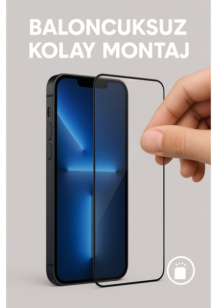 Nano Teknoloji 9h Yarım Temperli Kırılmaz Ekran Koruyucu Cam Darbe Önleyici (Yüksek Çözünürlük-Dayanıklı) –iphone 11-XR-13-14-14PRO-14PROMAX-15-15PRO-15PROMAX-16-16PRO-16PROMAX-16E Uyumlu (Sorvia)