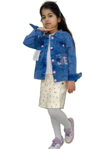 Kız Çocuk Kot Ceket 4/8 Yaş fiyatları