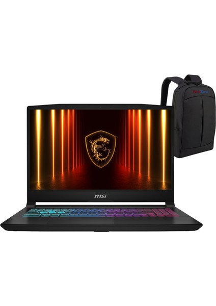 Msı Katana 15 Hx B14WGK-068XTR Intel Core I7 14650HX 32GB 1tb SSD RTX5070 15.6" Qhd 165Hz Windows 11 Home Taşınabilir Bilgisayar - Webzone Çanta Wz3