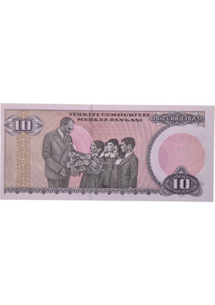 7.emisyon 10 Lira Çil fiyatları