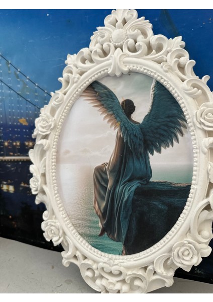 El Yapımı Melek Dekopajlı Tablo 42CM fiyatları