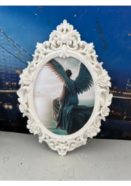 El Yapımı Melek Dekopajlı Tablo 42CM modelleri