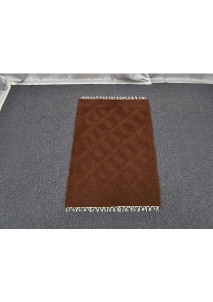 Yeni El Dokuma Tek Renk Tiftik Yün Siirt Kilimi 6353 fırsatları