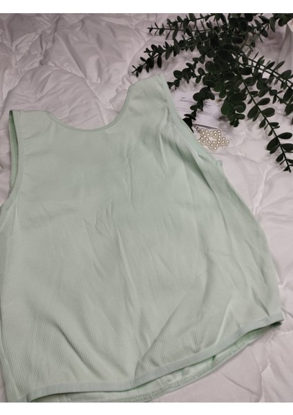 Defnem Su Yeşili Fitilli Likralı Kaşkorse Crop modelleri