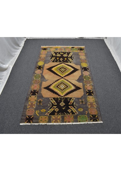 Antika El Dokuma Otantik Meşhed Iran Cerit Yörükleri Yün Kilim 6355 fırsatları