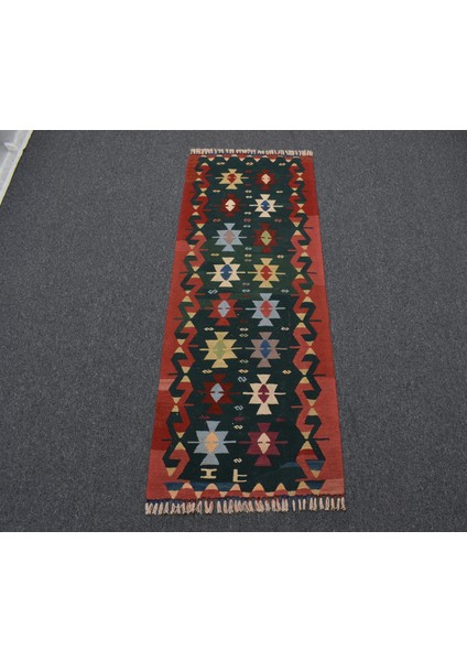 El Dokuma Otantik Mini Yolluk Yün Kilim 6348 indirimleri