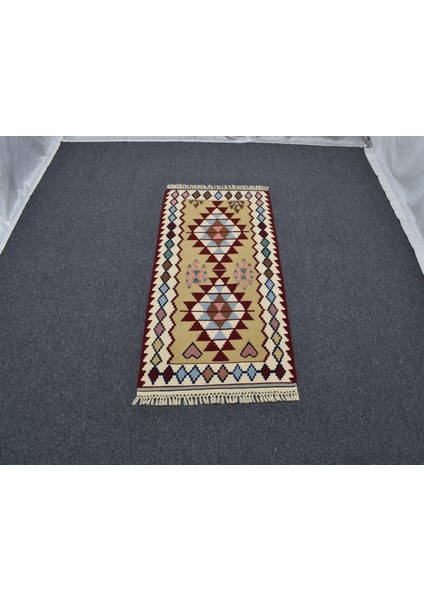 Yeni El Dokuma Otantik Yahyalı Yün Kilim 6341 fiyatları