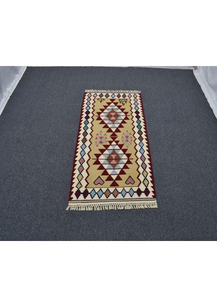 Yeni El Dokuma Otantik Yahyalı Yün Kilim 6341 modelleri