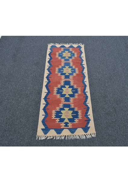 El Dokuma Zarif Renkli Pamukkale Denizli Yün Kilim 6338 fırsatları