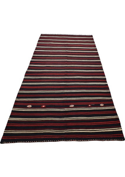 El Dokuma Otantik Yörük Yağcıbedir Balıkesir Yün Kilimi 6346