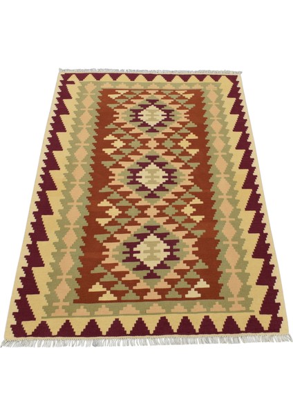 Yeni El Dokuma Otantik Kayseri Yün Kilimi 6344