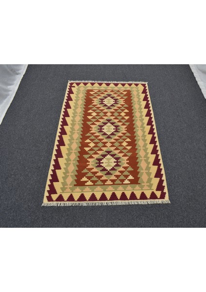 Yeni El Dokuma Otantik Kayseri Yün Kilimi 6344 fırsatları