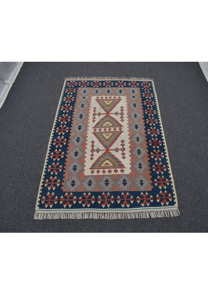 Vintage El Dokuma Şaheser Pastel Balıkesir Yün Kilim 6349 fiyatları