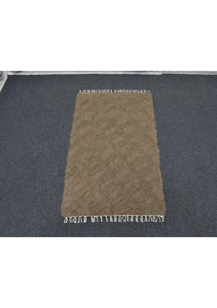 Yeni El Dokuma Tek Renk Tiftik Yün Siirt Kilimi 6339 indirimleri