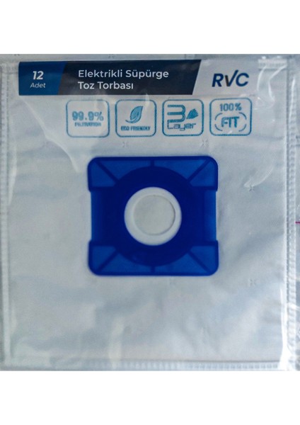12 Adet Elektrikli Süpürge Toz Torbası Beyaz ve Temizleme Performansı Güçlü fırsatları