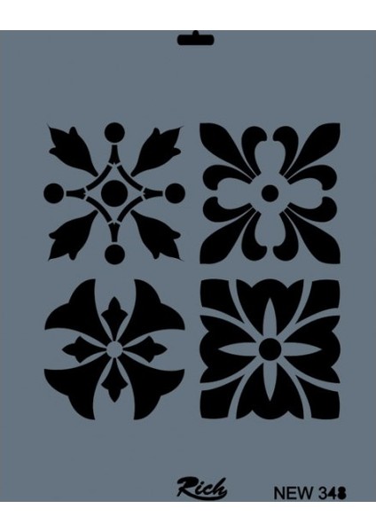 New 348 Stencil 25X35 cm