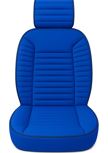 Jaguar F Pace 2017 Uyumlu Oto Koltuk Minderi Ergonomik Bumerang 2'li Lüks Set Mavi modelleri