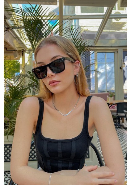 Wayfarer Kadın Parlak Güneş Gözlüğü