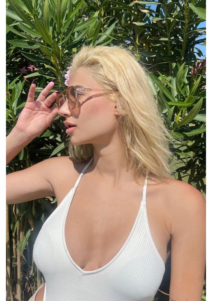 Rose Gold Kadın Güneş Gözlüğü UV400 Koruma fırsatları