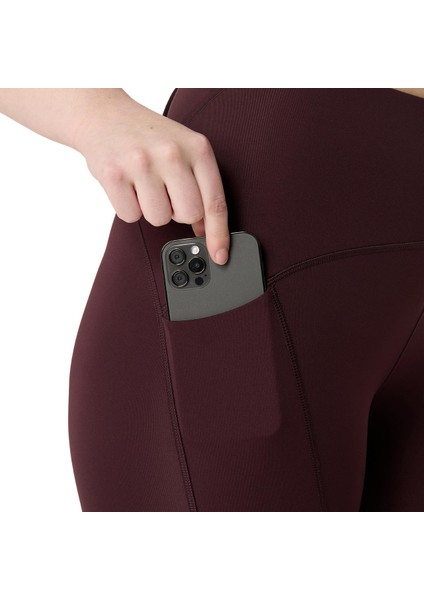 Road High Waist Tight Kadın Bordo Eşofman Altı 2012C968-601 indirimleri