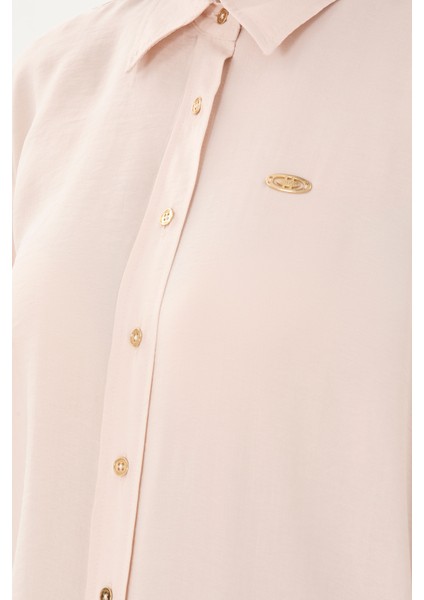 Kadın Taş Gömlek Desenli 50289849-VR049