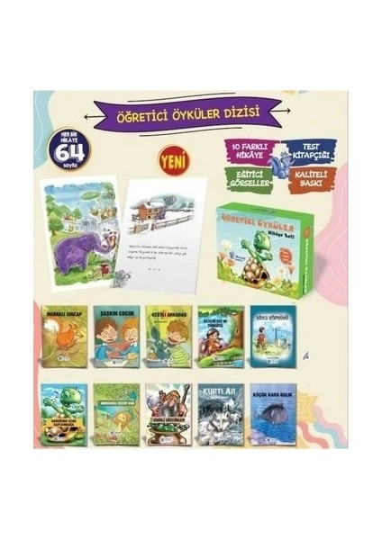 Öğretici Öyküler 10 Kitap Set Morışık