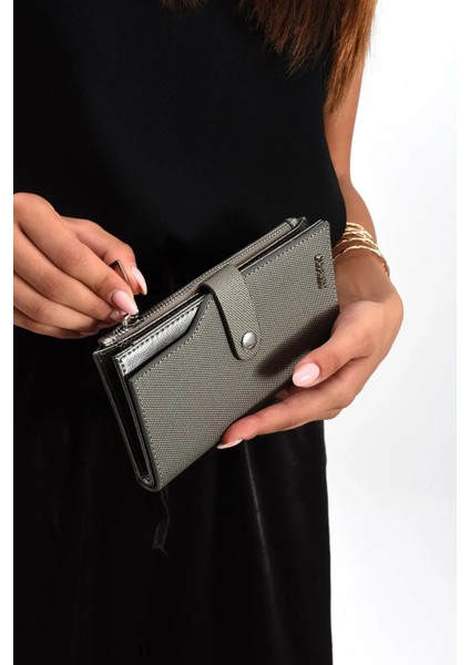 Kadın Cüzdan 20 Kart Bölmesi Kağıt & Bozuk Para Bölmesi fiyatları