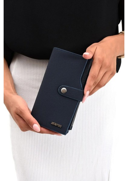 Kadın Cüzdan 20 Kart Bölmesi Kağıt & Bozuk Para Bölmesi