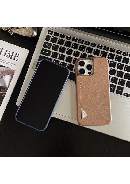 Apple iPhone 17 Pro Max Uyumlu Kılıf Zebana Arvento Elite Deri Kılıf (Kablosuz Şarj) Siyah modelleri