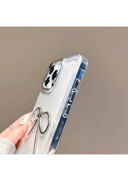 Apple iPhone 17 Uyumlu Kılıf Zebana Bow Silikon Kılıf Şeffaf fırsatları