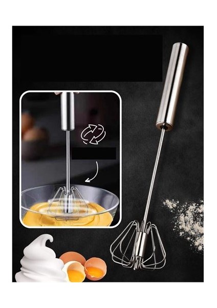 Dönerli Çırpıcı 304 Paslanmaz Çelik Yumurta Çırpıcı indirimleri