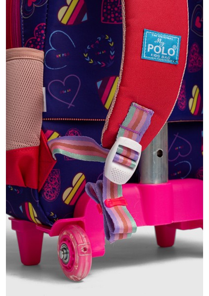 2075 Çekçekli Çocuk Ortopedik Sırt Çantası