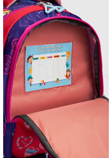 2075 Çekçekli Çocuk Ortopedik Sırt Çantası