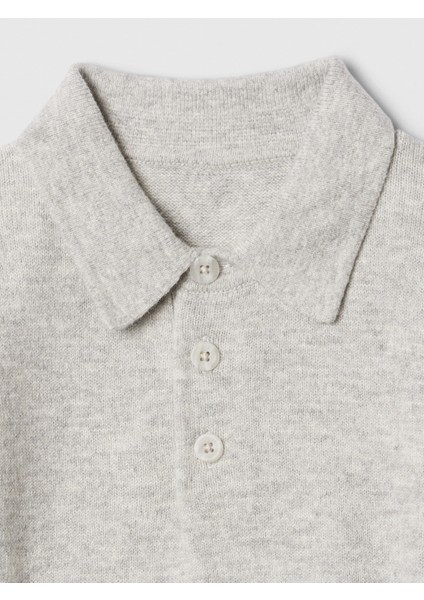 Erkek Bebek Gri babyGap CashSoft Polo Kazak fiyatları