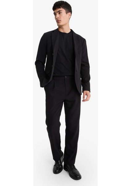 Straight Fit Pileli Cepli Düz Paça Kumaş Pantolon F7140AX25AU modelleri