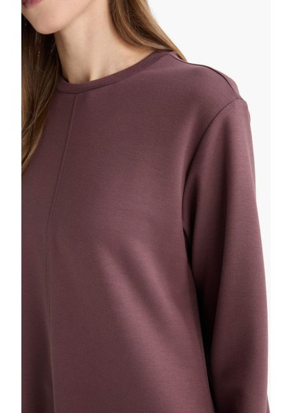 Regular Fit Bisiklet Yaka Uzun Kollu Tunik F5117AX25AU indirimleri