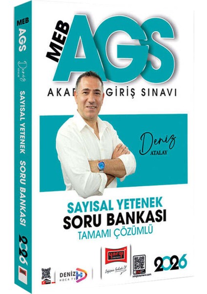 2026 Meb Ags Sayısal Yetenek Video Ders Notları-Soru Bankası-Çözümlü 25 Deneme(Deniz Atalay) fiyatları