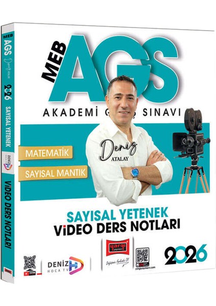 2026 Meb Ags Sayısal Yetenek Video Ders Notları-Soru Bankası-Çözümlü 25 Deneme(Deniz Atalay) modelleri