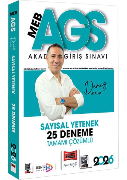 2026 Meb Ags Sayısal Yetenek Video Ders Notları-Soru Bankası-Çözümlü 25 Deneme(Deniz Atalay) fırsatları