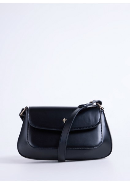 Siyah Kadın Omuz Çantası Carolına-Pans