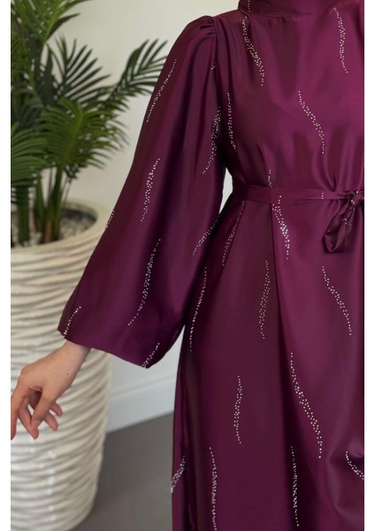 Kaitlyn Taşlı Abiye Mor indirimleri