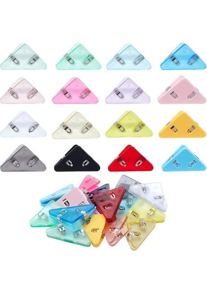 10 Adet Üçgen Plastik Mandal, Çok Amaçlı Kullanım, Dikiş ve Nakış Için Sıkıştırıcı fiyatları