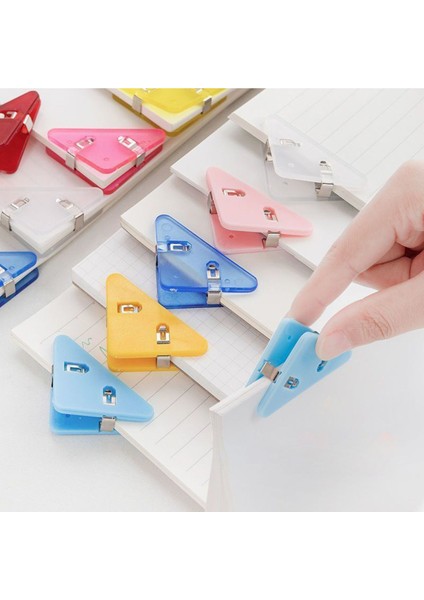 10 Adet Üçgen Plastik Mandal, Çok Amaçlı Kullanım, Dikiş ve Nakış Için Sıkıştırıcı fırsatları